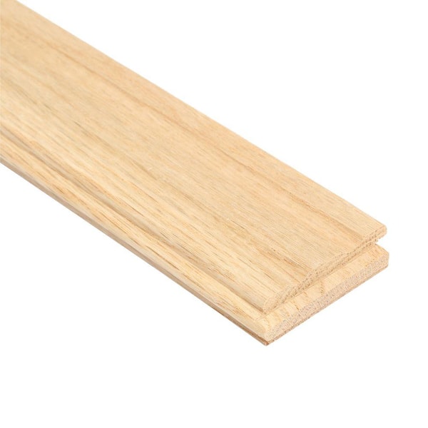 Bruce American Originals Sugar White Oak 3/8 in. T x 5 in. W