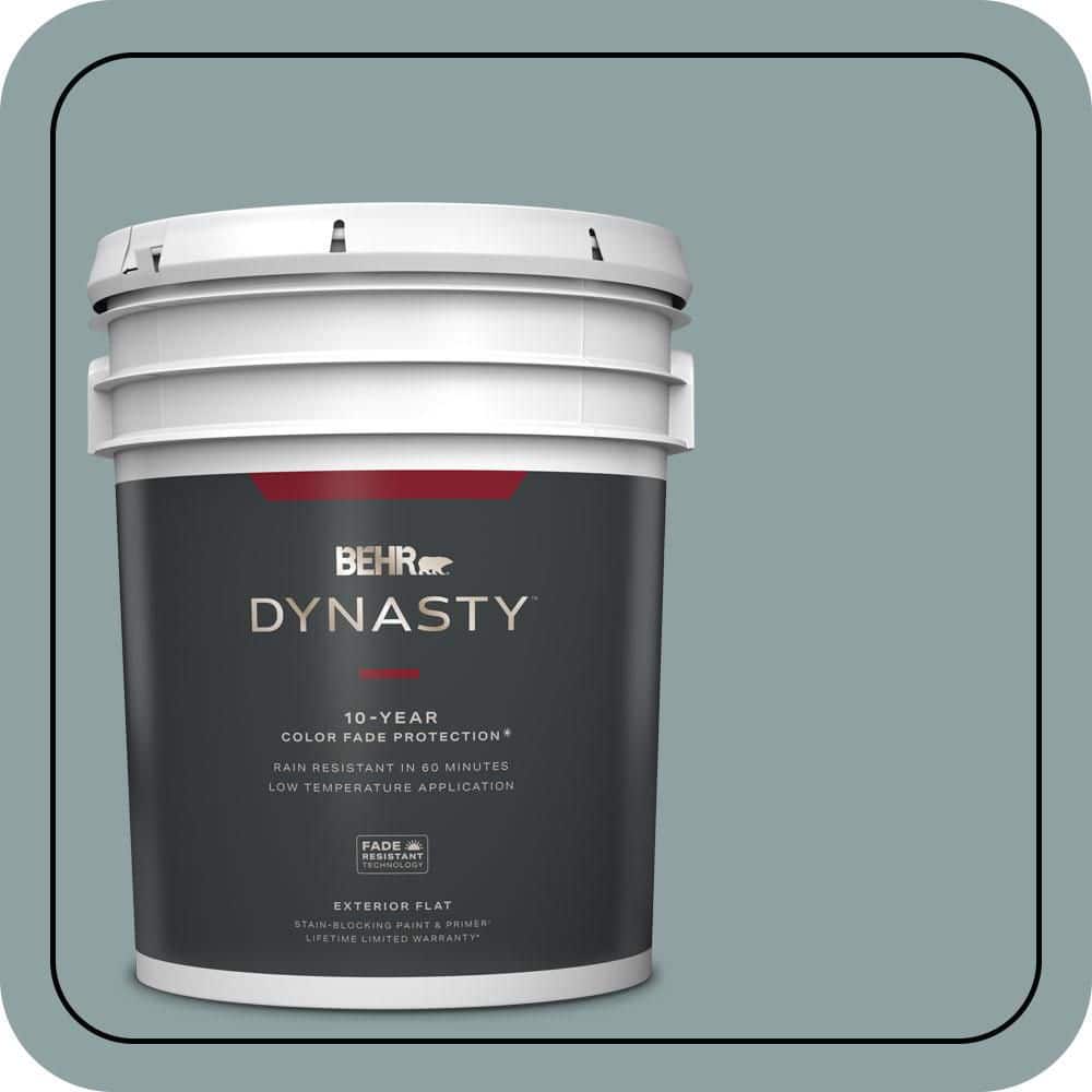 5 gal. #N440-4 October Sky Flat Exterior Stain-Blocking Paint & Primer price history on PriceWatchPro