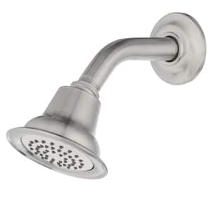 Eva 1-Handle 1-Spray Posi-Temp Shower Faucet Trim Kit in Brushed Nickel (Valve Not Included).