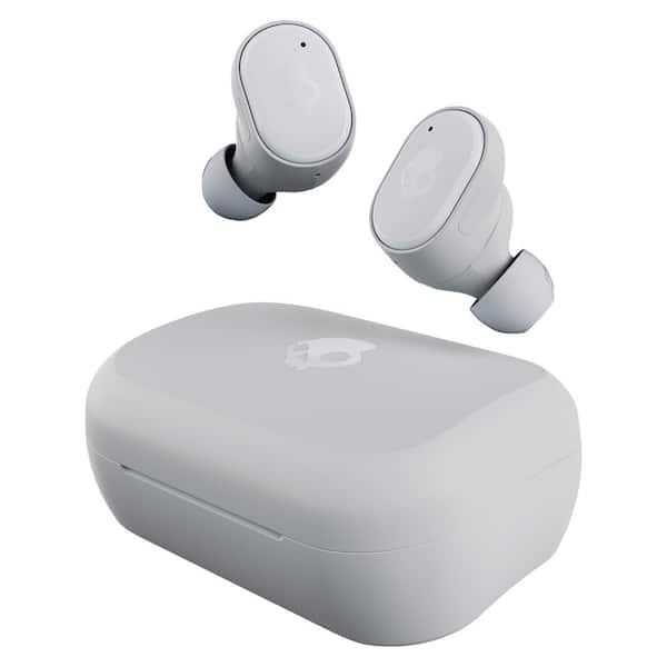 Skullcandy Grind In-Ear True Wireless Stereo Bluetooth Earbuds with Microphone in Light Gray/Blue