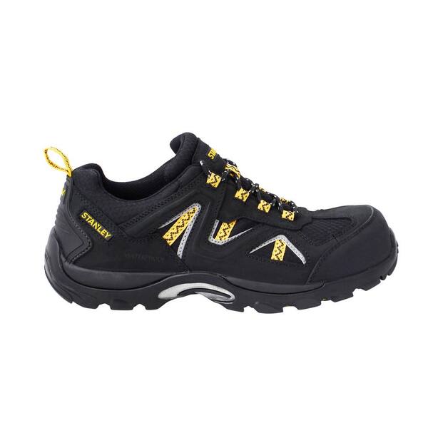 Stanley Men's Trench Low Slip Resistant Athletic Shoes - Composite Toe - Black Size 7.5(M)