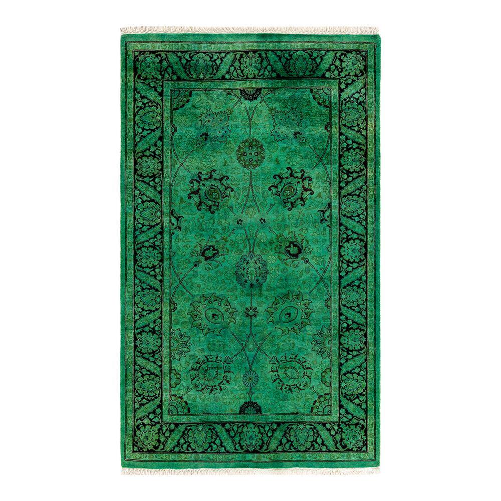 Fine Vibrance Green 3 ft. x 5 ft. Solid Wool Indoor Area Rug price history on PriceWatchPro