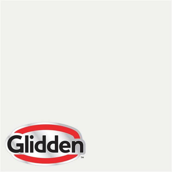 Glidden Premium 1 gal. #HDGY56 White On White Eggshell Interior Paint with Primer