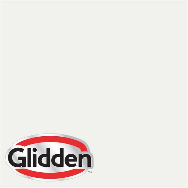 Glidden Premium 1 gal. #HDGY56 White On White Semi-Gloss Interior Paint ...