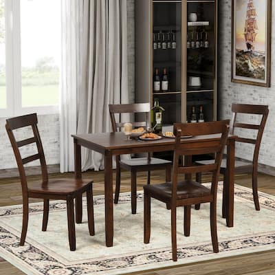 Brown Dining Room Sets Kitchen Dining Room Furniture The Home Depot