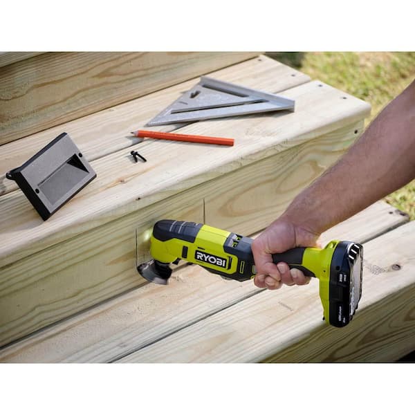RYOBI - ONE+ 18V Cordless 2-Tool Combo Kit with 3/8 in. Drill, Multi-Tool, 1.5 Ah Battery, and Charger