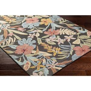 Lakeside Multi-Color Floral 7 ft. x 9 ft. Indoor/Outdoor Area Rug