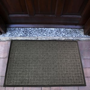 Doortex Ribmat Gray 36 in. x 60 in. Heavy Duty Rectangular Indoor and Outdoor Door Mat