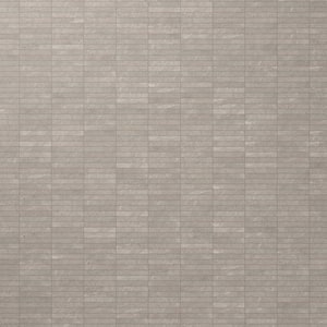 Monolith Silver Gray 11.81 in. x 11.81 in. Stacked Matte Porcelain Mosaic Floor and Wall Tile (0.96 Sq. Ft./Each)