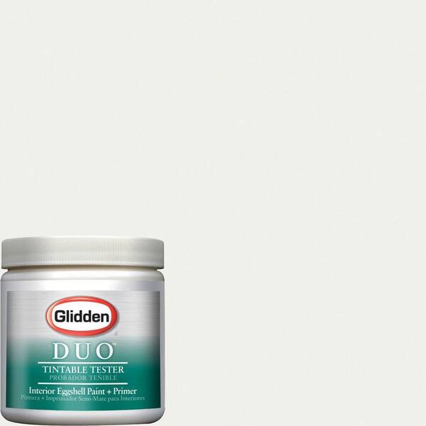Glidden Team Colors 8-oz. #CFB-167B NCAA Baylor University White Interior Paint Sample
