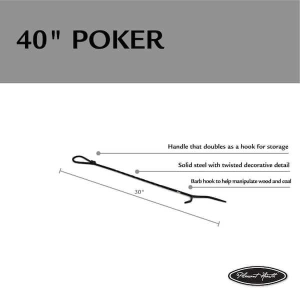 40-In Fireplace Poker 40-In Fireplace Poker