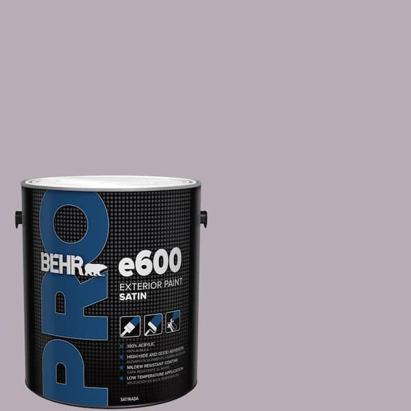 BEHR PRO 1 gal. #670F-4 Silverberry Satin Exterior Paint