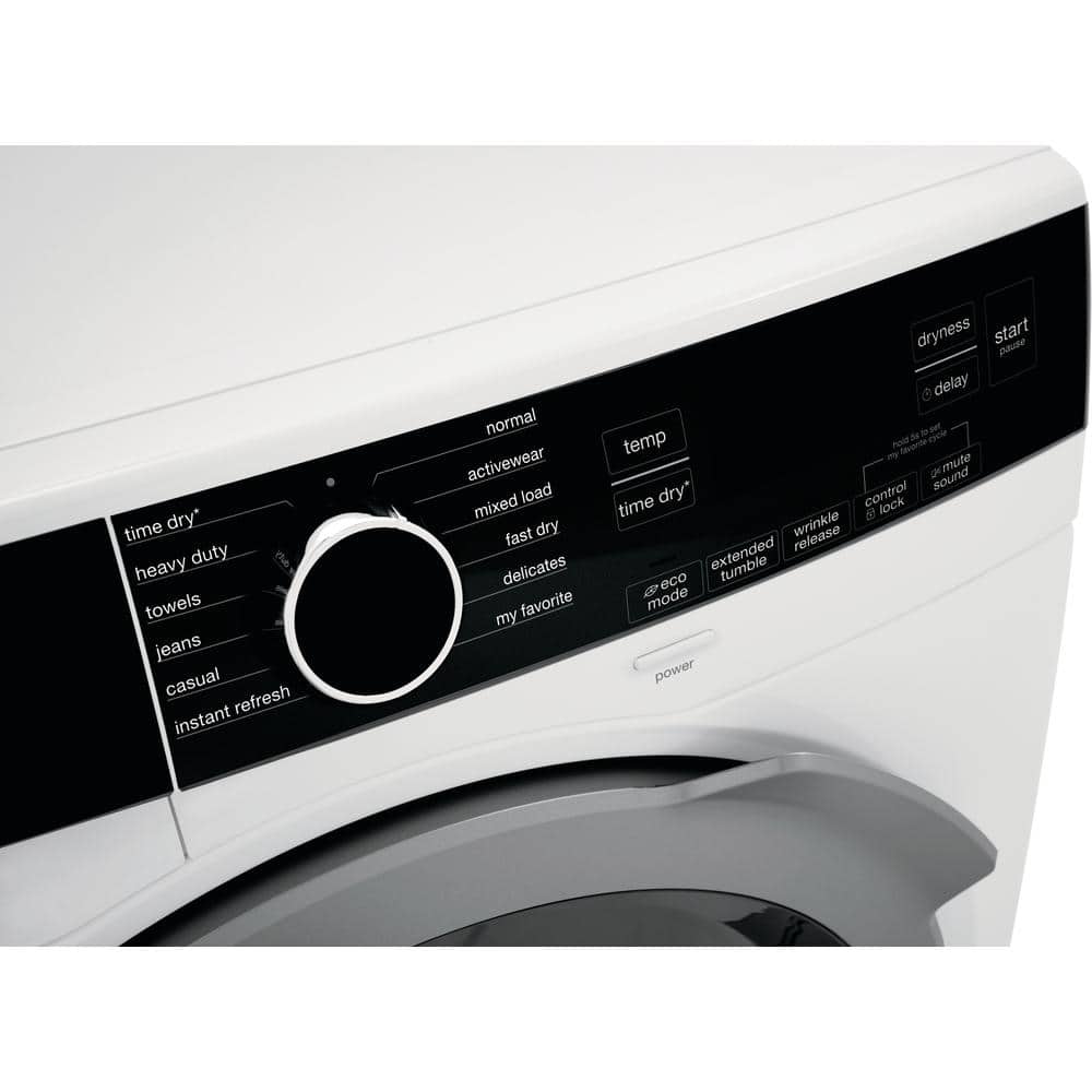 Electrolux 4.0 Cu. Ft. White Stackable Electric Dryer