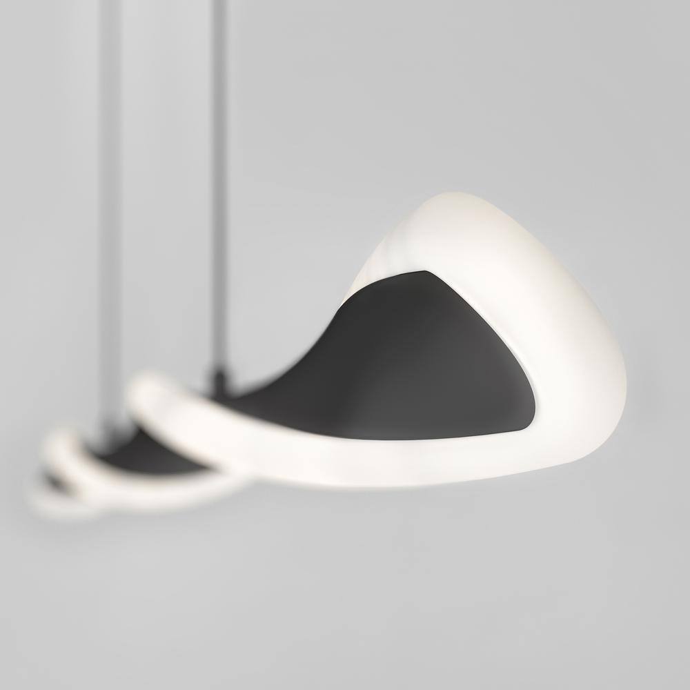 Finley Matte Black Linear LED Pendant Light Fixture