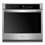 27 in. Single Electric Thermal Wall Oven with Self Cleaning in Stainless Steel