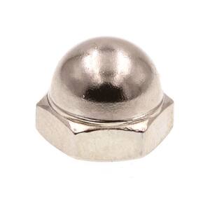 5 pack Zinc Plated. Acorn Cap Nuts 1/2"-13 