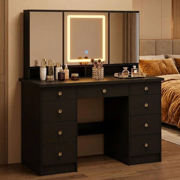 white christmas dresses Profesor Makeup Vanity Salon Stations for Hair Stylist Locking Wall Mo main image 0