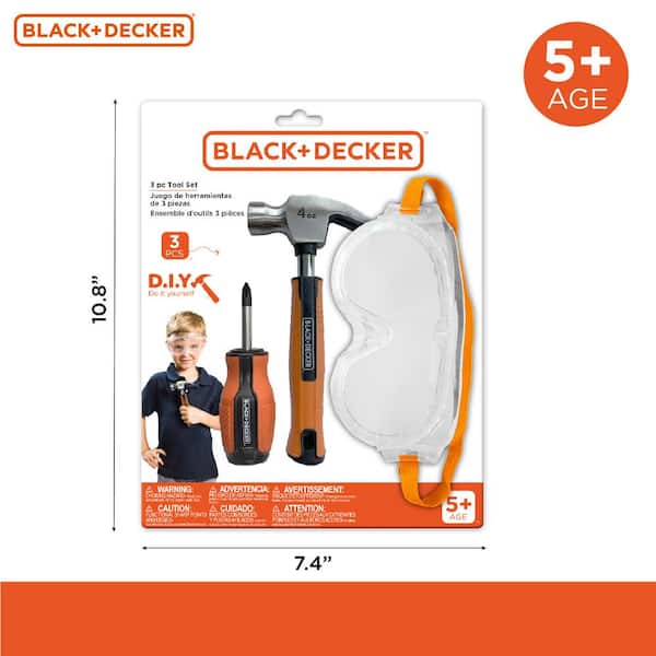 Unbranded Black and Decker Pretend Play Toolset ST001-03-BD
