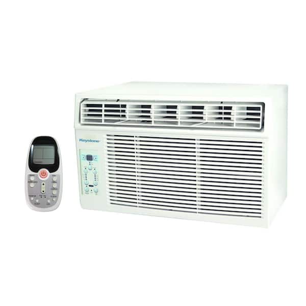 Keystone 8,000 BTU 115-Volt Window-Mounted Air Conditioner with Follow Me LCD Remote Control, ENERGY STAR