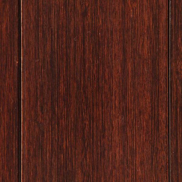 Anji Mountain Bamboo Tri-Fold Plush Chairmat - No Lip, 60 x 47 / Dark Cherry