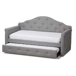 Emilie Grey Day Bed with Trundle