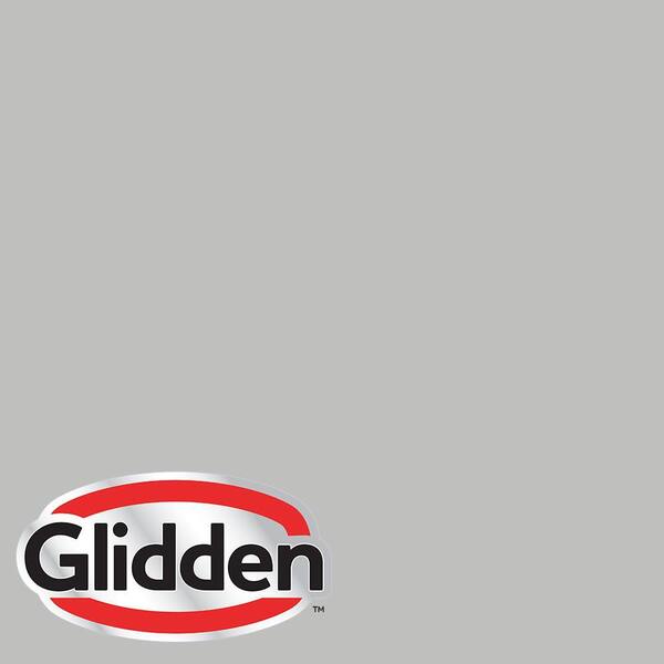 Glidden Essentials 1 gal. #HDPCN62 Pebble Grey Flat Exterior Paint