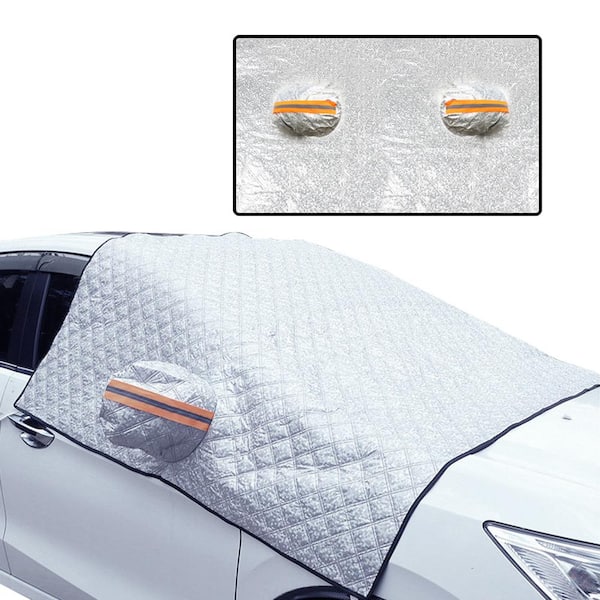 Shatex 94 in. x 58 in. 4-Layers Thickness Car Windshield Snow