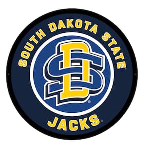 23 in. South Dakota State University Round Plug-in LED Lighted Sign