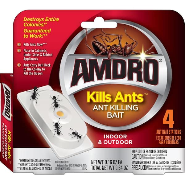 Amdro Kills Ants Bait Station 4 Pack