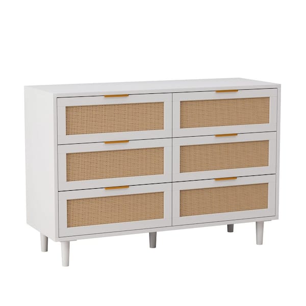 15.75 in. W x 43.31 in. D x 29.53 in. H White Linen Cabinet