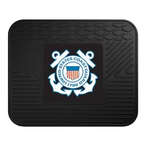 U.S. Coast Guard Heavy-Duty 17 in. x 14 in. Vinyl Utility Car Mat