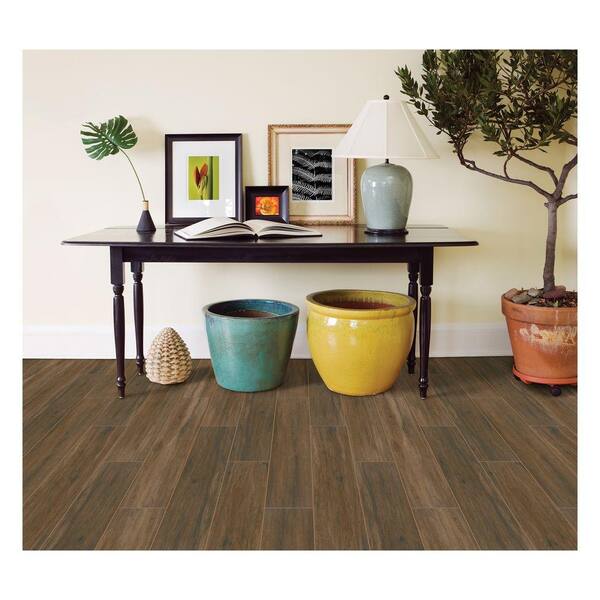 Marazzi Montagna Portwood 6 in. x 36 in. Glazed Porcelain Floor