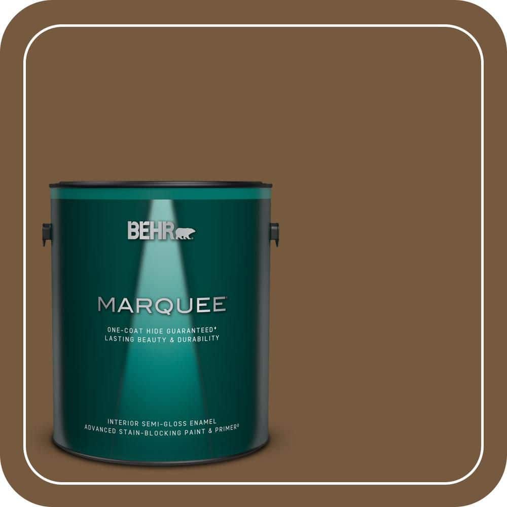1 gal. #290F-7 Wooden Cabin Semi-Gloss Enamel Interior Paint & Primer price history on PriceWatchPro