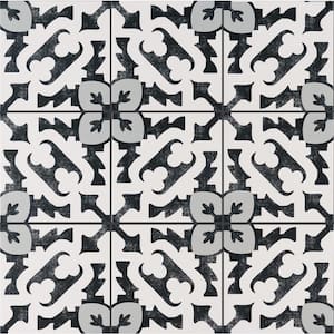 Brina Encaustic 8 in. x 8 in. Matte Porcelain Floor and Wall Tile (5.16 sq. ft. / case)
