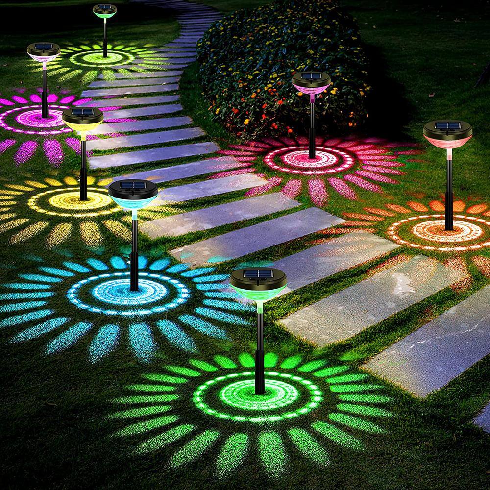 Reviews for Cubilan Bright Solar Pathway Lights, Color Changing Plus