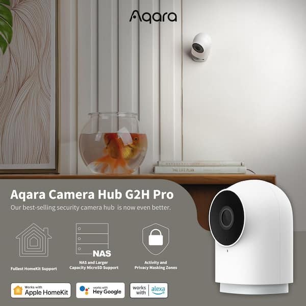Aqara Smart Hub E1 Plus 3 Aqara Temperature and Humidity Sensor, Zigbee,  for Remote Monitoring and Home Automation, Compatible with Apple HomeKit,  Alexa, Works with IFTTT 