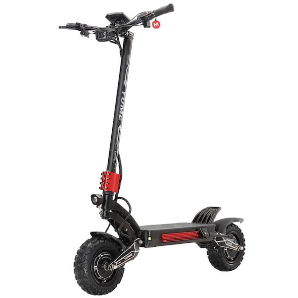 PHNHOLUN 11 in. 6000-Watt 60-Volt 30ah Electric Scooter Folding Adults off Road E-Scooter with APP Up to 60Miles Range
