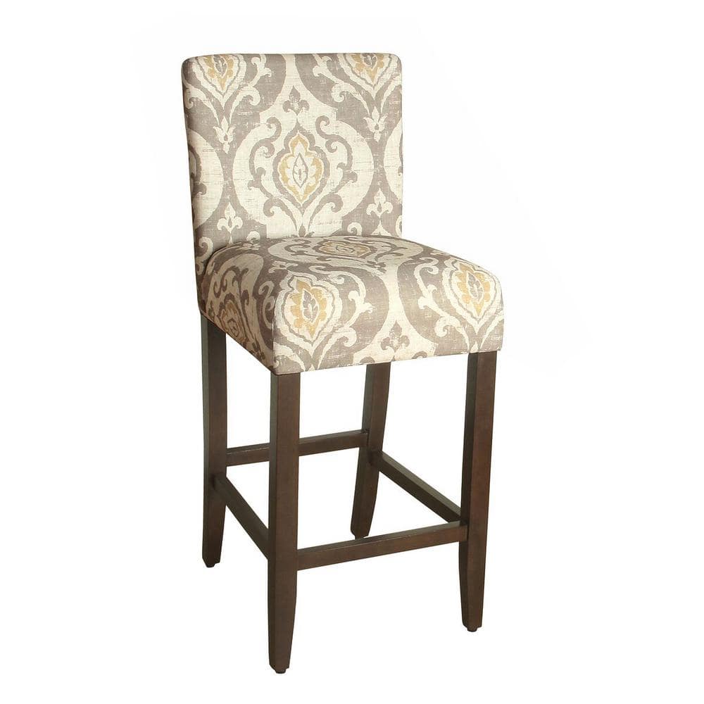 damask bar stool