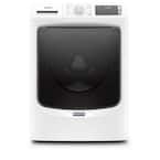 4.8 cu. ft. Stackable White Front Load Washing Machine with Steam and 16-Hour Fresh Hold Option, ENERGY STAR