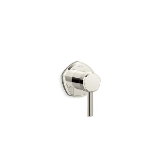 KOHLER Occasion Lever 1-Handle Tub and Shower Faucet Trim in Vibrant Polished Nickel