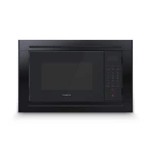 0.9 Microwave No Trim Kit in Black