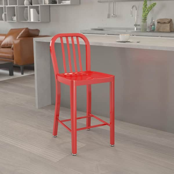 cheap red bar stools