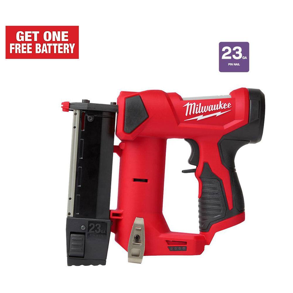 Milwaukee M12 12-Volt 23-Gauge Lithium 