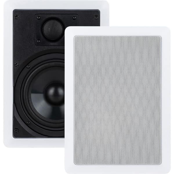 Contractor Series 6.5 in. Woofers 80 Watt In-Ceiling Speaker Set, 2 Count