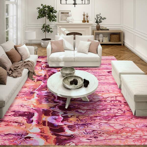 Champagne Flamingos Home Floor Carpet Non-skid Door Bath Mat Room Decor Rugs 