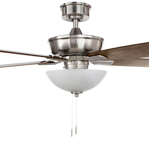 Hampton Bay Blakeford 60 in LED Brushed Nickel DC Motor Hampton Bay Blakeford 60 in LED Brushed Nickel DC Motor