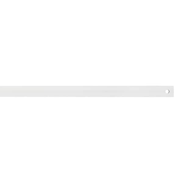 Generation Lighting 36 in. Rubberized White Extension Downrod, 1/2 in. Inside Diameter