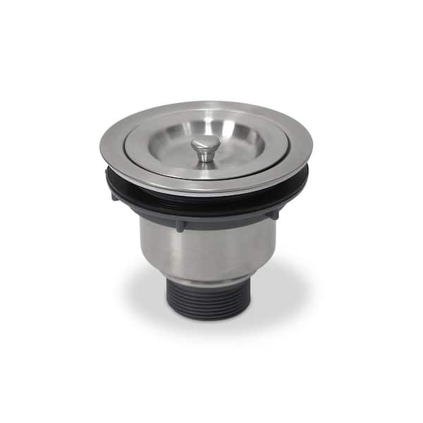3.5 in. Basket Sink Strainer in Stainless Steel