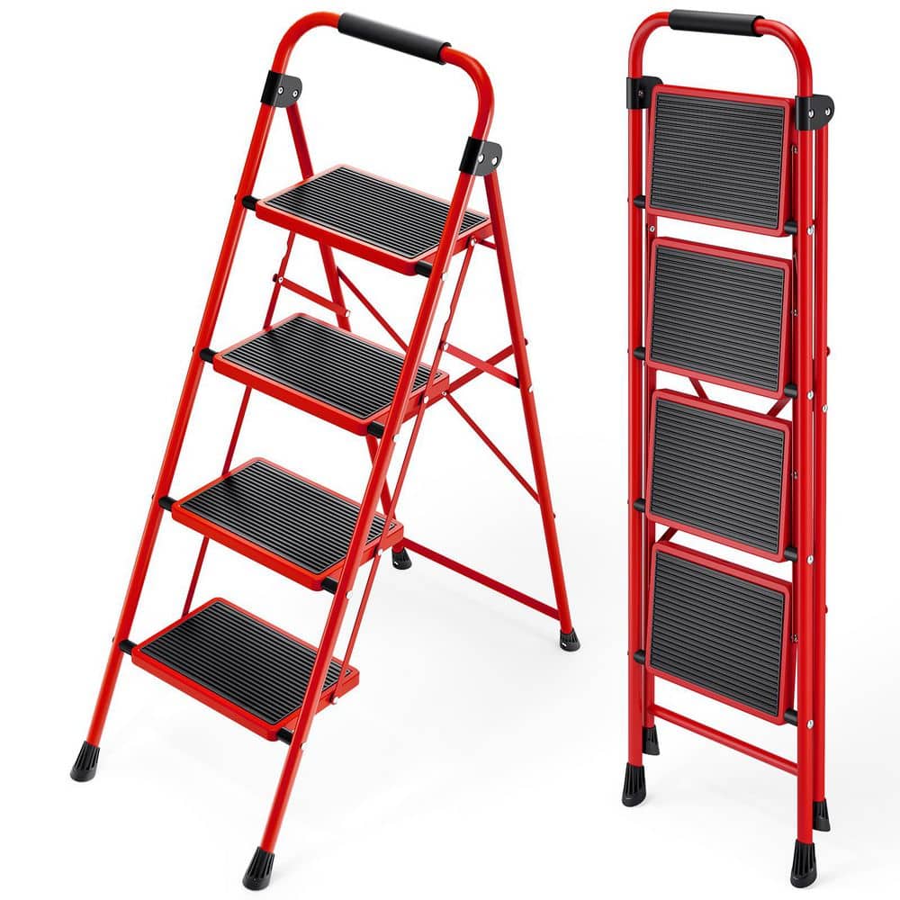 3.6 ft. Metal Lightweight Step Ladder (9 ft. Reach) with Anti-slip Pedals, 330 lb. Load Capacity Type IA Duty Rating price history on PriceWatchPro