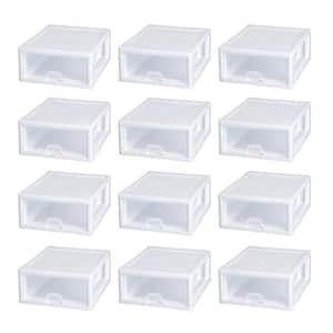 16 Qt. New 2301 Box Modular Stacking Storage Container (12-Pack)